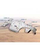 Защита квадроцикла для KingQuad алюминиевая 444.5501.1(4304)