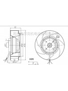 Центробежный вентилятор вихревой 175FLW2 220VAC/60W/2600об/мин (008982)