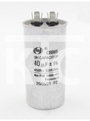 Конденсатор 40 мкф 450v CBB60A (000262)