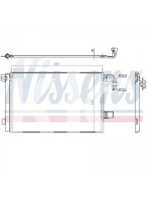 Конденсатор VW T5/Multivan 2.0TD 09-15 940345