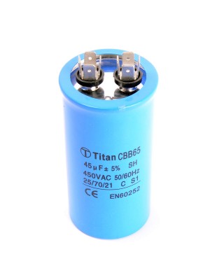 Конденсатор 45 мкф 450v CBB65 (002402)