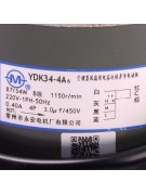 Электродвигатель наружного блока YDK34-4A6 87/34W 1150 об/мин (017744)