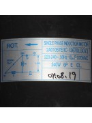 Электродвигатель наружного блока 2A01057E (240W) пр.ч. (014456)