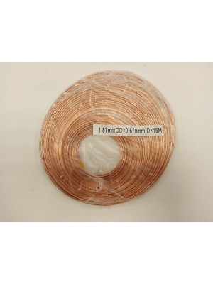 Трубка капилярная медная 1,87*0,670*15м (003946)