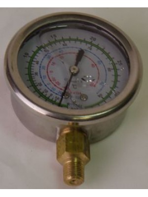 Манометр высокого давления с глицерином KTMH-01 R410a, R22, R134a (10894)