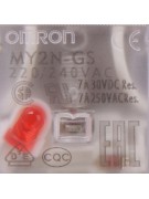 Реле MY2N-GS 220/240V AC (017545) Реле MY2N-GS 220/240V AC (017545)