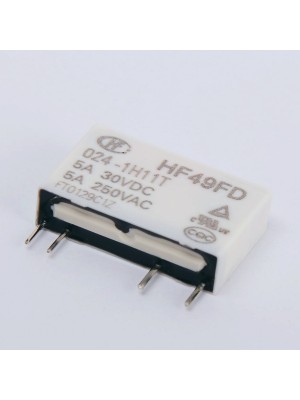 Твердотельное реле HF49FD 5A/30VDC/5A/250VAC 024-1H11T (018013)