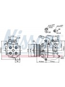 Компрессор Honda Civic 05 89246 (7436) Компрессор Honda Civic 05 89246 (7436)
