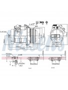 Компрессор Mercedes Sprinter (06-) 89606 6PK (007445)
