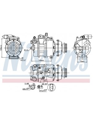 Компрессор VW Transporter T5 03-> 89036 (7457)