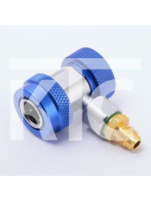 Быстросъемная муфта (низкого давления) с вентилем R134a QC-ML (017433)