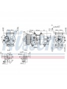 Компрессор Citroen Berlingo C4 C5 / Peugeot 207 208 307 308 508 (08-11) 89201 6PK (13859) Компрессор Citroen Berlingo C4 C5 / Peugeot 207 208 307 308 508 (08-11) 89201 6PK (13859)