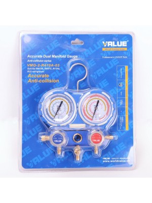 Манометрический коллектор двухвентильный VALUE VMG-2-R410A-03 (004917)