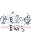 Компрессор M.Benz C-Class W203 00г 89039 (7465)