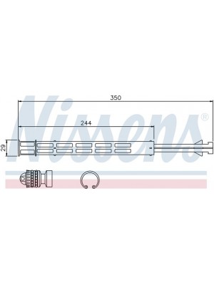 Фильтр-осушитель M.Benz Viano W639, Vito W639 95358