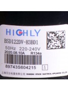 Компрессор BSD122DV-H3BD1 R134 220V (017794) Компрессор BSD122DV-H3BD1 R134 220V (017794)