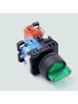 Флажок c индикацией AR22PL-3 зеленый (9944)