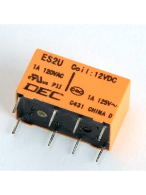 Реле ES2U-12VDC (9809)