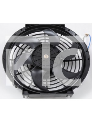Вентилятор 10"12V 80W PUSH (2960)
