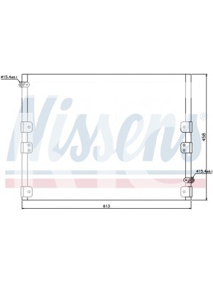 Конденсатор Toyota land Cruiser Prado 90 96-03 (6349)