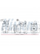 Компрессор Ford Ranger / Mazda B BT (98-06) 890059 1A (13033) Компрессор Ford Ranger / Mazda B BT (98-06) 890059 1A (13033)