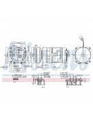 Компрессор M.Вenz W126 890369 (13050)