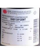 Компрессор SNB130FGBMT R410 inverter (017764)