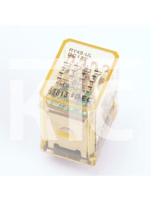 Реле электромагнитное IDEC RY4S-UL DC12V (015440)