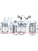 Компрессор Hyundai Santa Fe 00-06 89276 (5241) Компрессор Hyundai Santa Fe 00-06 89276 (5241)