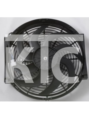 Вентилятор 14"12V PUSH (0279)