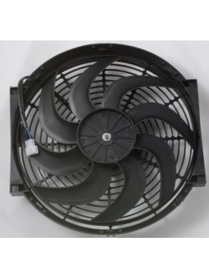 Вентилятор 14"12V PUSH (0279)