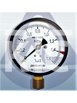 Манометр ДМ 05-МП-ЗУ 100-1 МПа-1,5ТУ У 33.2-14307481-031:2005 (9466)