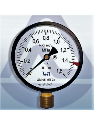 Манометр ДМ 05-МП-ЗУ 100-1 МПа-1,5ТУ У 33.2-14307481-031:2005 (9466)