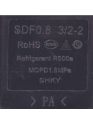 Клапан холодильника SDF0.8 3/2-2 170830W002 165-253Vac R600 (017502)