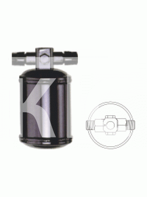 Фильтр-осушитель 2x3/8" O-ring H-160mm