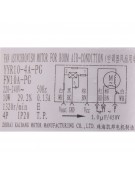 Электродвигатель внутреннего блока YYR10-4A-PG FN10A-PG (016867)