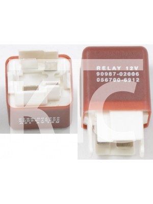 Силовое реле 90987-02006 056700-6912 для Toyota 12V (02455)