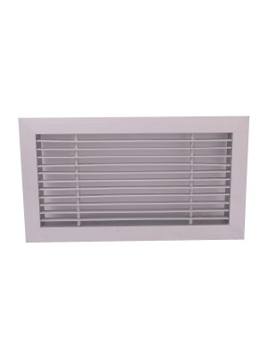 Решетка вентиляционная врезная алюминиевая GFK 300*150 сереб.