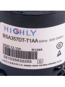 Компрессор BSA357DT-T1AA R134 HIGHLY (014320) Компрессор BSA357DT-T1AA R134 HIGHLY (014320)