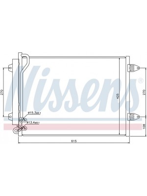 Конденсатор VW Passat B6/B7/CC 94831